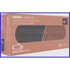 Kép 1/2 - PÚDERMENTES SANTEX ANATOMIC PF LATEX kesztyű /100db
