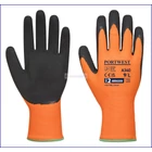 Kép 2/4 - A340 PORTWEST HI-VIS GRIP MÁRTOTT LATEX VÉDŐKESZTYŰ, GYEREK MÉRET IS / PÁR