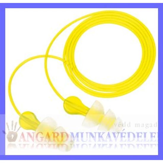 Next Tri-Flange lamellás füldugó, vinil zsinórral (SNR 29dB)