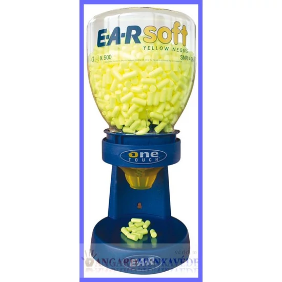 E.A.R. Soft műanyag buborékban, One Touch adagolóhoz  (500 pár)