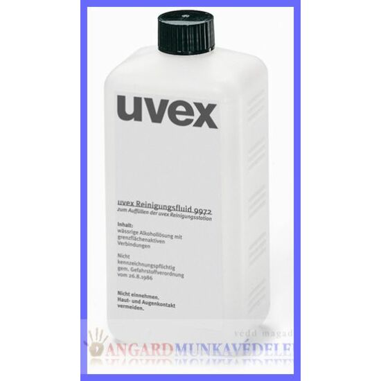 Uvex szemüvegtisztító folyadék, 0,5l