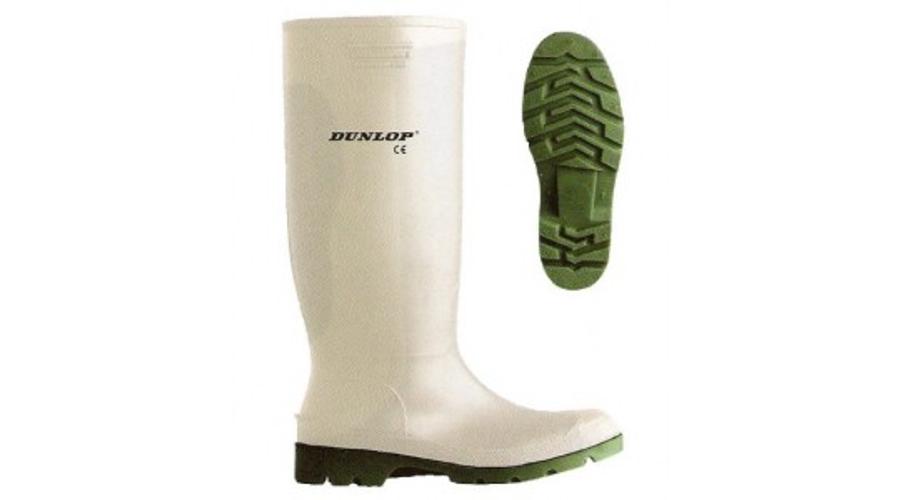 Dunlop fehér PVC csizma Dunlop fehér PVC csizma